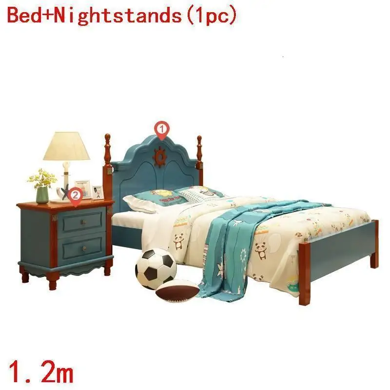 Puff Asiento Cocuk Ranza Litera De Madera детская Cama Infantil мебель для спальни Muebles горит Enfant деревянная детская кровать - Цвет: MODEL C