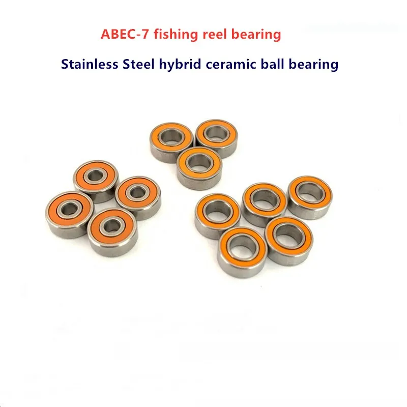 

4pcs ABEC7 fishing reel bearing SMR148 S623 S624 S625 S688 S693 S694 S695C 2OS -2RS Stainless Steel hybrid ceramic ball bearings