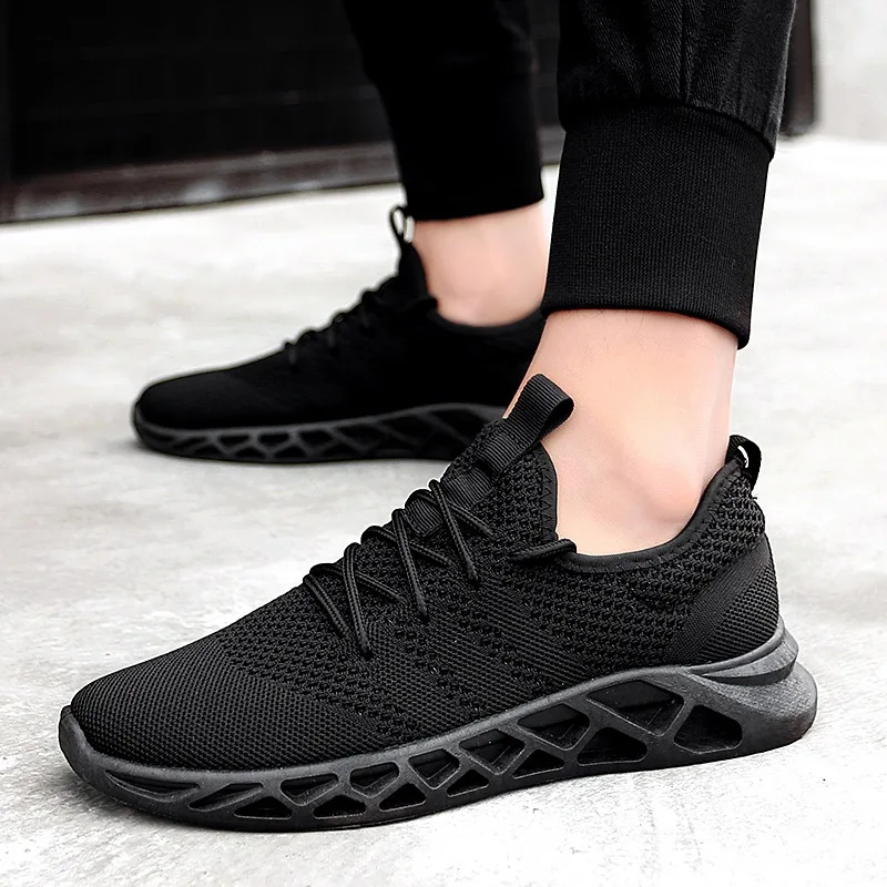 

MEN'S SHOES Athletic Shoes Men's 2019 Spring And Autumn New Style Running Shoes Casual Shoes Breathable Mesh Shoe Men Running Sh