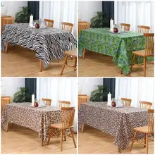 

Rectangular Tablecloth Disposable Tablecloth Cover Wedding Christmas Baby Birthday Party Decoration Home Dining Table Cover