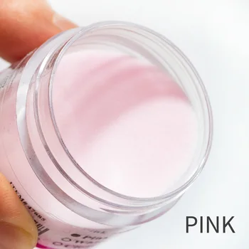 

28g Dipping Acrylic Powder for Nails Art Pink Clear White Polymer Builder Glitter dip Powder Pigment Extension Nail Tools Set