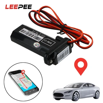 

LEEPEE GT02 GSM GPS Tracker for Car Motorcycle Vehicle Anti-theft With Online Tracking Software Mini Waterproof Builtin Battery