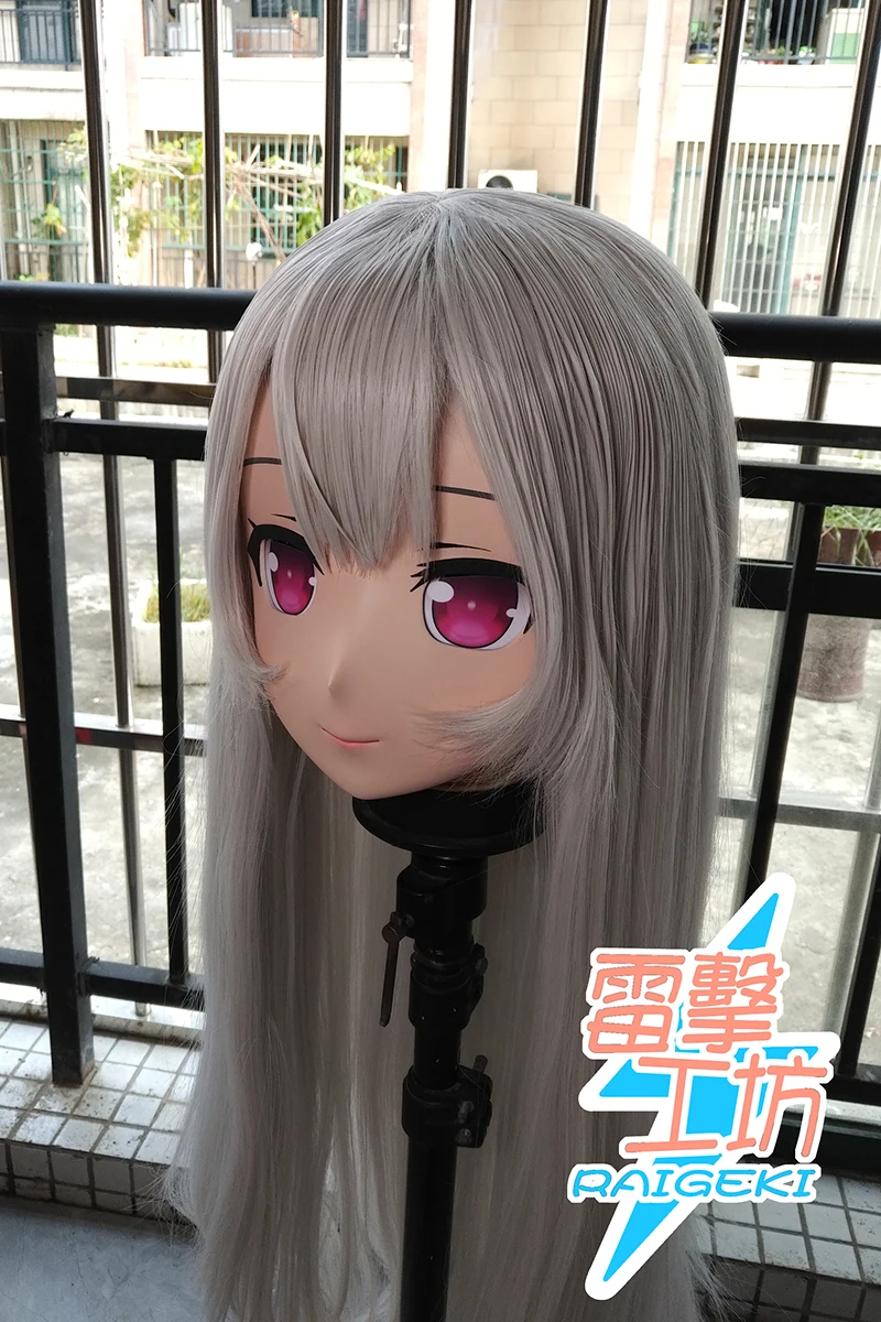 RAIGEKI MAKS 03) Смола 3/4 голова женщина/девушка кигуруми аниме Карнавальная маска кроссдресс Япония роль Лолита Трансвестит кукла BJD Cos