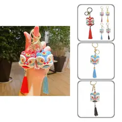 Practical Pendant Keychains Decorative Animal Lion Cute Tassels Keychain  Keychain    Key Chains