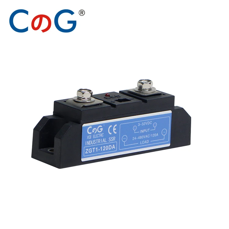 CG 120A 150A 200A AC управление AC промышленная Высокая мощность автоматическая Промышленная серия 220 VAC AC в AC 24-480 VAC твердотельное реле