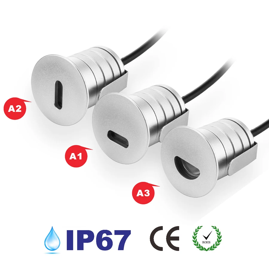 CREE светильник ing 1W IP67 12V Светодиодный точечный мини Outdoor Spot CE Garden Wall