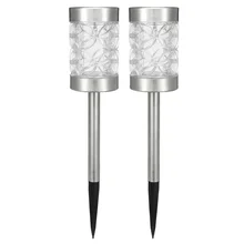 2 шт. лампа для газона, солнечный садовый светильник IP65, водонепроницаемый светильник для фонаря, декоративный светильник для улицы, Солнечная лампа, Прямая поставка