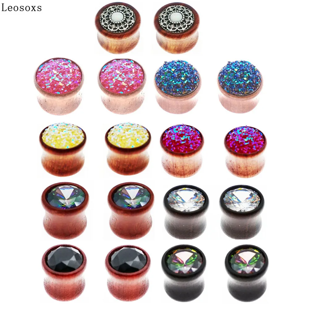 Wood Ear Gauges Wood Ear Plugs Wood Expanders Wood Jewelry Wood