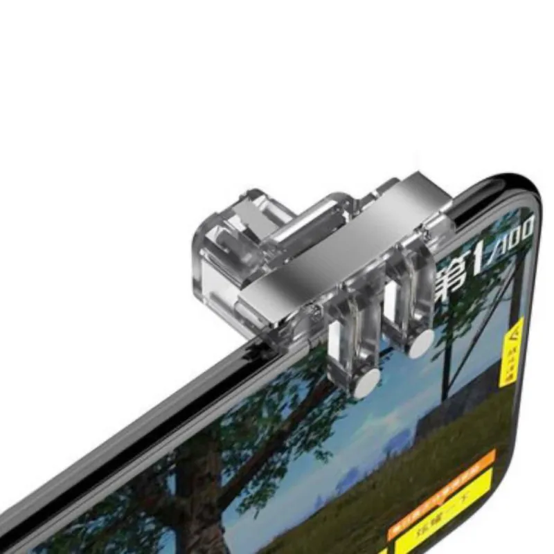 1 PCS Смартфон Мобильный игровой триггер джойстик для PUBG мобильный геймпад Кнопка огня цель ключ L1R1 шутер контроллер Pubg ручка триггер - Цвет: 1 PCS