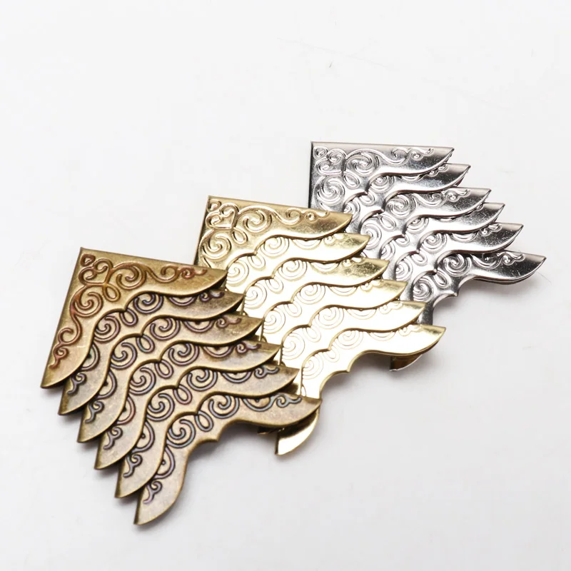 Metal Corners Corner Protectors For Books Scrapbooking Photo Albums Menus Metal Crafts DIY Ornament