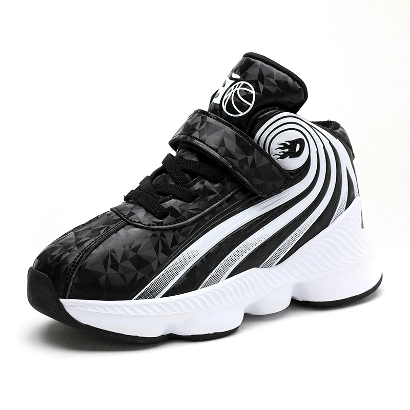 Детская Баскетбольная обувь для мальчиков; детская обувь; кроссовки для детей в стиле ретро; баскетбольная спортивная обувь; детская обувь