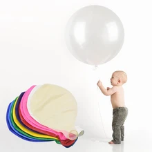 36 дюймов Многоцветный латексных воздушных шаров с большой надувной шар для свадьбы, годовщины, дня рождения Декор фестиваль вечерние воздуха принадлежности, шарики
