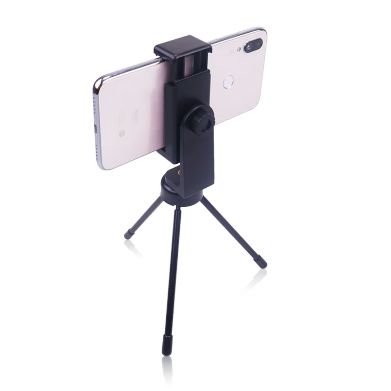Универсальный адаптер для крепления штатива держатель для мобильного телефона вертикальный штатив с вращением на 360 для iPhone X 7 plus samsung tripode