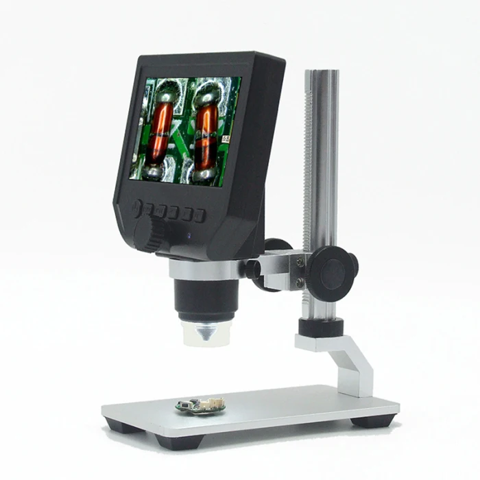 Portable LCD Display Digital Microscope 3.6MP 1080P Video Camera 600X Continuous Magnification Zoom with Bracket TB Sale