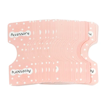 

Hair Clip Jewelry Display Cards Multicolor Craft for Handmade Crafts Supply 50pcs