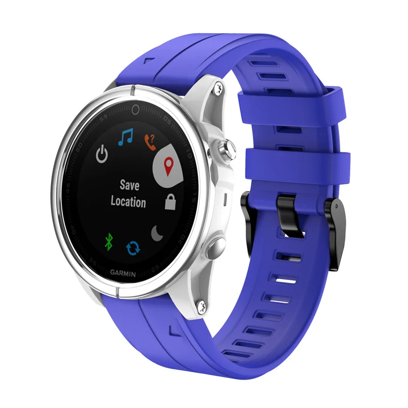 20 мм силиконовый ремешок для часов браслет на петле для Garmin Fenix 5s Fenix 5s Plus OC