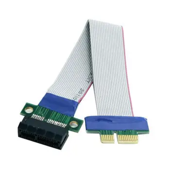 

PCI Express 1X Male Female Riser Card Extend Adapter Cable Converter Flex Cord Drop shipping