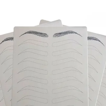 

19cmx14.5cm Tattoo Practice Skin Microblading Permanent Makeup Training Fake Skin for Eyebrow beginner Tattoo Supplies