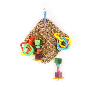 

Bird Hammock Toys,Parrot Bird Chewing Toys ,Hanging For Small Pets Bird Foraging Toys