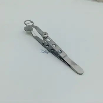 

Stainless steel Chalazion Forceps 11mm round surgical ophthalmic instrument