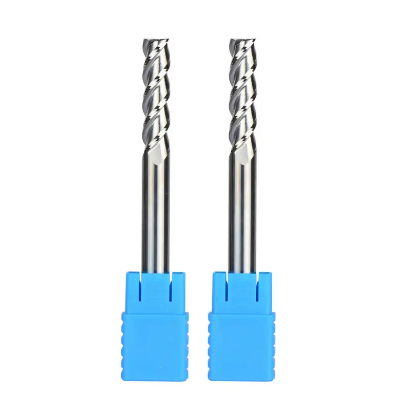 10mm Cutting Dia 3 Flute Engraving Tool CNC Cutter Carbide End Mill For Aluminum D10-10-100-N End Mill