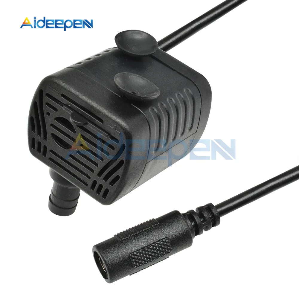 Submersible Water Pump DC 12V 3W 200L/H for Aquarium liquid transfer pump submersible booster pump