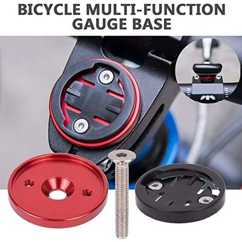 Bike Computer Mount MTB Code Table Base Holder Stem Top Cap Cycling Stopwatch GPS Speedometer For Garming Bryton Cateye