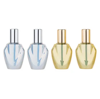 

2019 New 11ml 100pcs Roller Ball Refillable Smeared Essential Oil Massage UV Travel Empty Separate bottles Glass Bottle Perfume