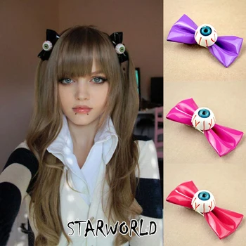 

Halloween Acrylic Hair Clips Women's Girls Hair Clip Eyeball Hair Clip Demon Punk Hairpins Barrette Headwear Hair Accessories