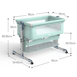 Berceau Portable pour nouveau né, lit à bascule pliable et réglable, meuble de chambre d'enfant 