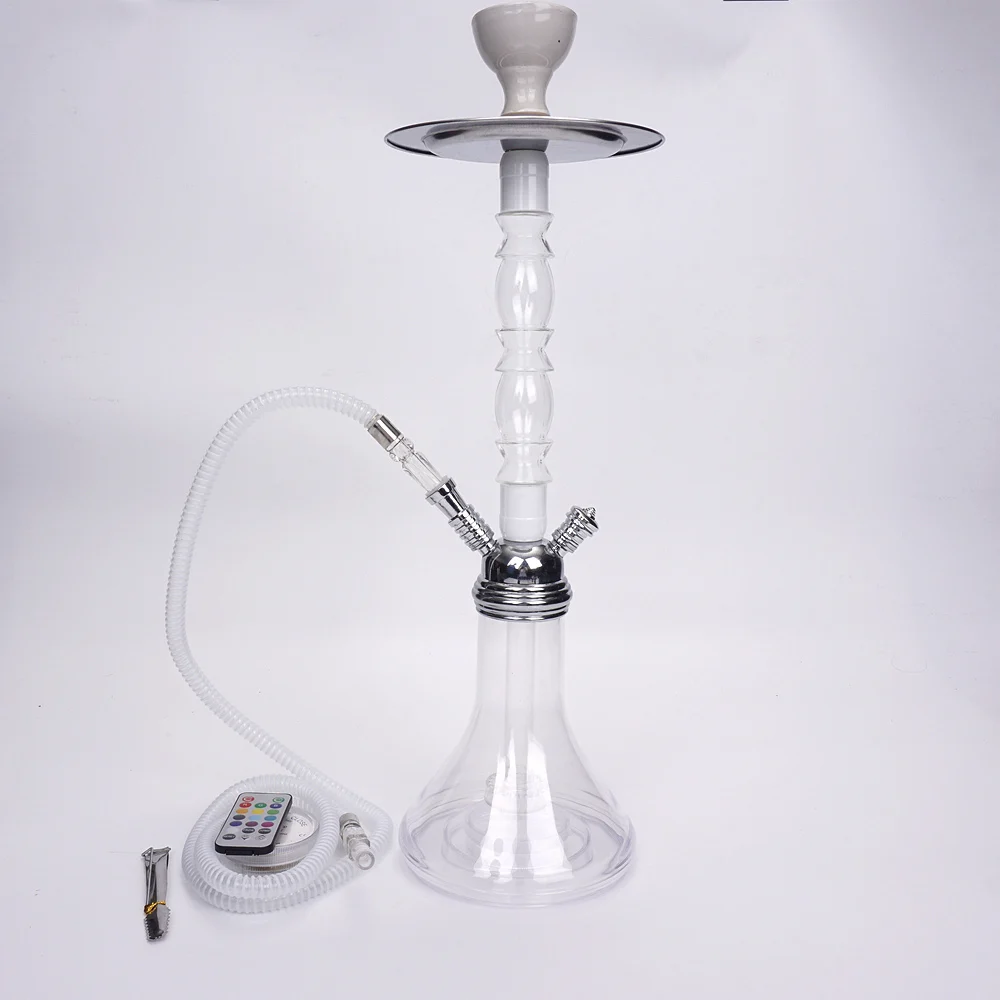 DEJAYA акрил кальян комплект Cachimba трубка для кальяна светодиодный светильник Tuyau
