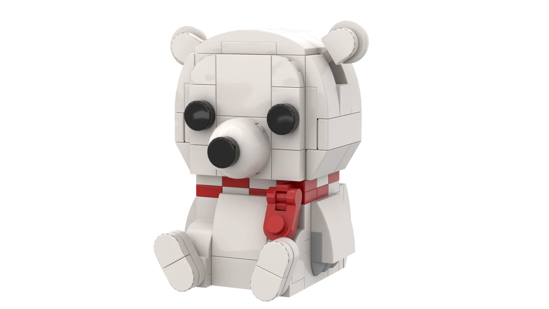Новое поступление diy moc мультяшный медведь белый медведь brickheadz Aberdeen строительные блоки Развивающие игрушки для детей Подарки
