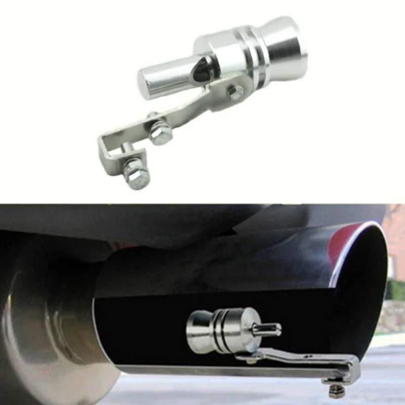 

Universal Car Turbo Sound Whistle Muffler Exhaust Pipe Auto Accessories For Ford Focus 2 3 4 Fusion Fiesta ranger mk2 mk3 mk4