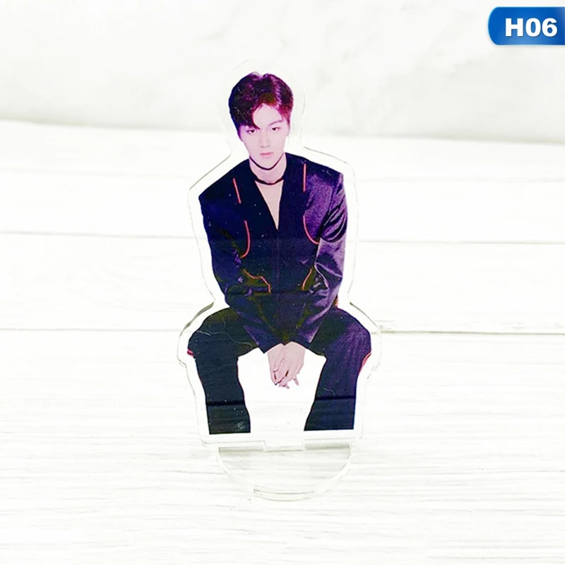 06 K-pop Star Produce 101X1 X одна фигурка на акриловой подставке коллекция подарочных канцелярских принадлежностей - Цвет: 06
