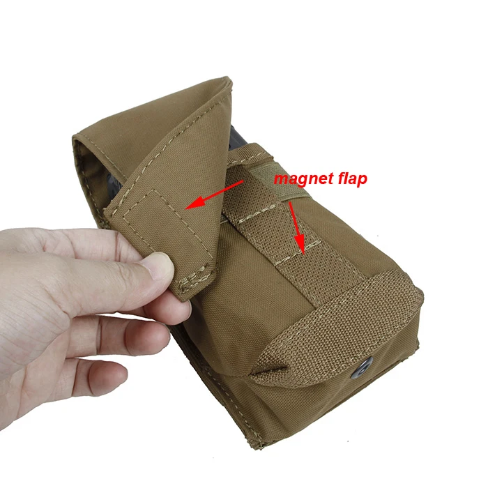 TBS Cordura двойной M4 подсумок Molle Mag Pouch Coyote коричневый(SKU051376