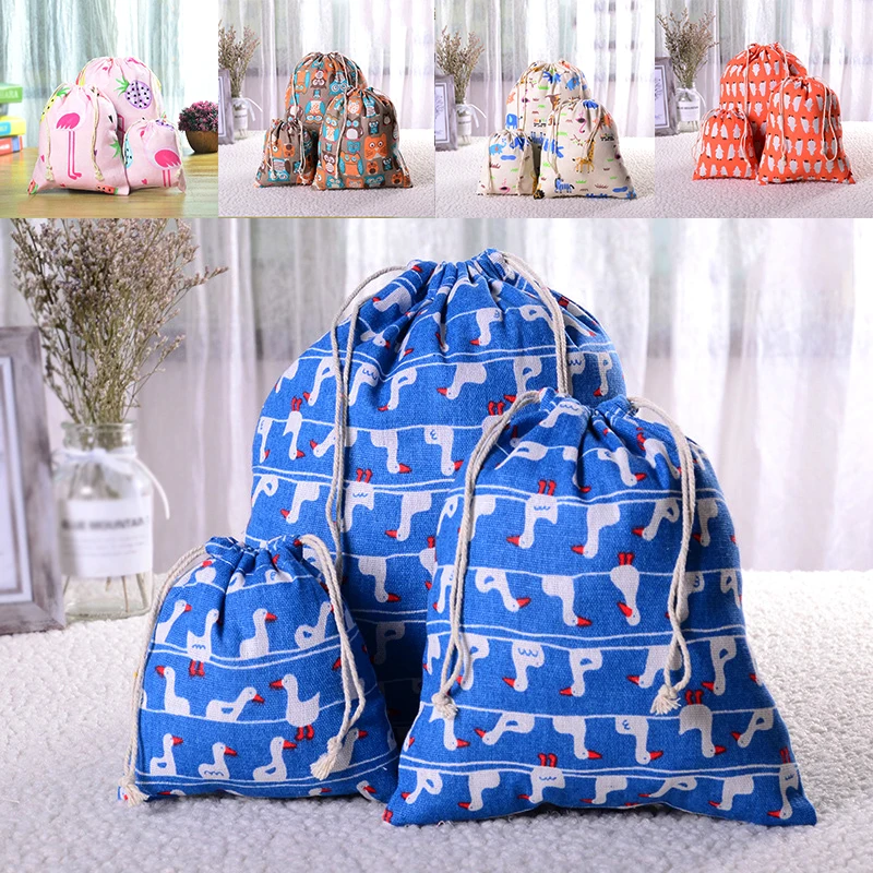 Reusable Fold-Up Backpack in Animal Prints 