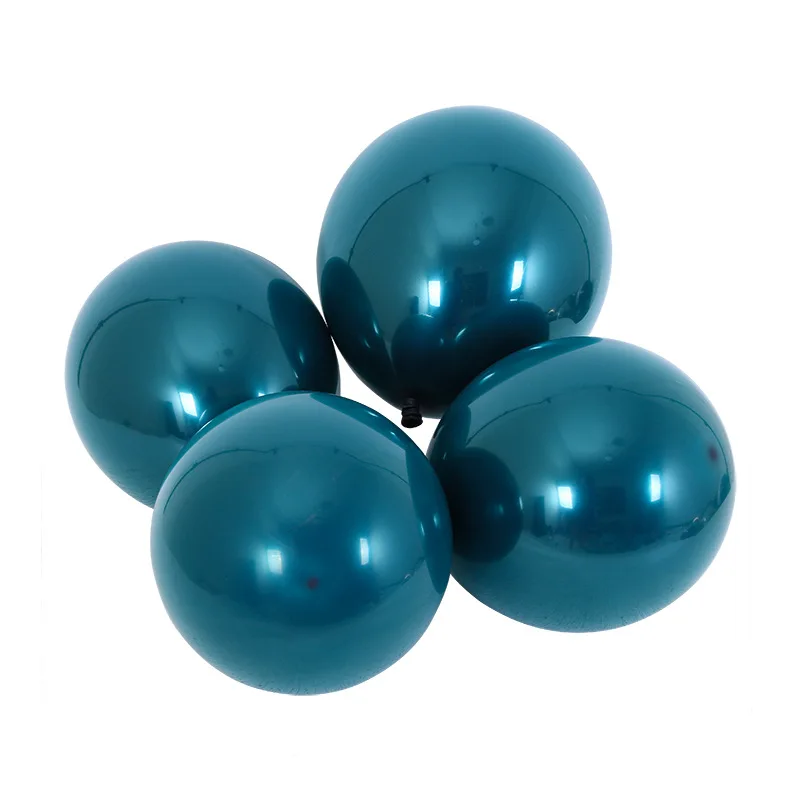 Темно-зеленый шар 50/100 шт 12 дюймов сине-зеленый лес латексные шары для вечеринки в стиле сафари День рождения украшения для детей и взрослых