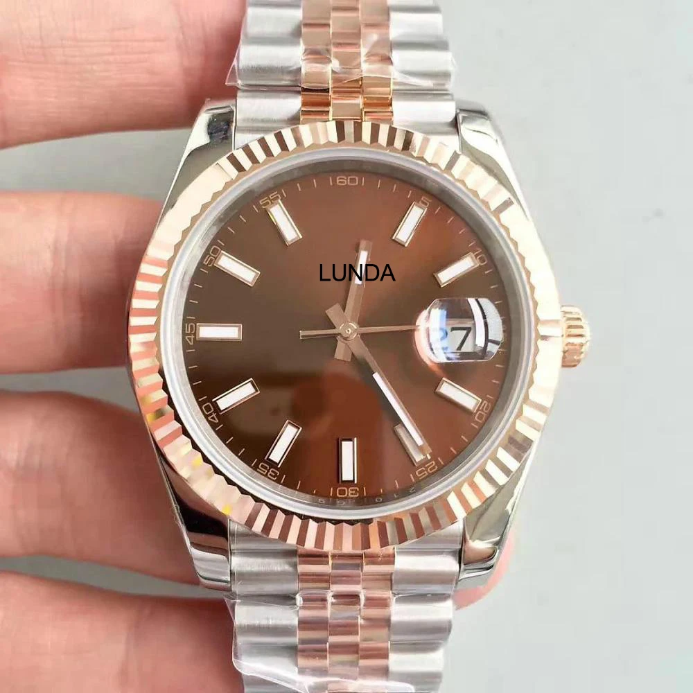 

uxury Watch Men Watch Waterproof Automatic Mechanical Watch Stainless Steel Sapphire Crystal Automatic Wristwatch AAA