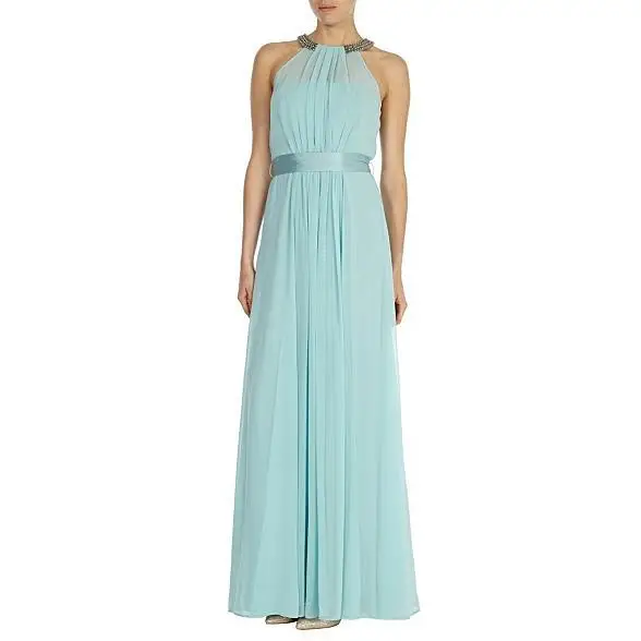 same as picture Vestidos de festa vestido longo; robe de soiree вечерние торжественные платья длинное вечернее Элегантное платье Новая мода - Цвет: same as picture
