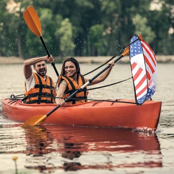 

Foldable Kayak Sail Clear Window for Paddle Board Canoe Rowing Boat Sailing Canoe Stroke Paddle Rowing Boats Wind Clear Window