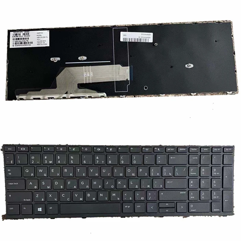 New Russian Laptop Keyboard For Hp Probook 450 G5 455 G5 470 G5 Ru Keyboard Replacement Keyboards Aliexpress
