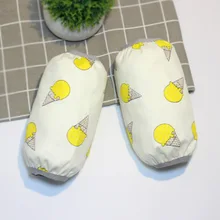 Детские рукава из водонепроницаемого материала, тонкие, для мужчин и женщин, милые, из чистого хлопка, для детей 0, 1, 7 лет, на лето, не пачкаются, на весну