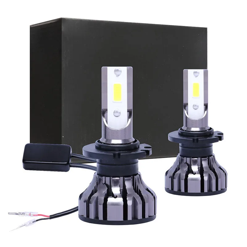 

2pcs Universal Car LED Headlights 6000LM 6500K Aviation aluminum headlight waterproof IP68 D series D1/D2/D3/D4/D5