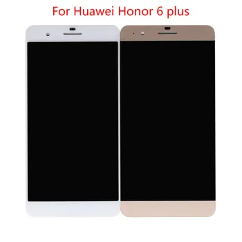 

For Huawei Honor 6 plus LCD Display touch Screen with digitizer assembly + Bezel frame free tools