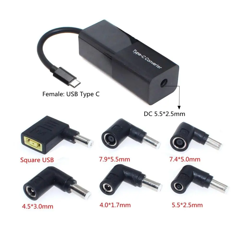Laptop Power Jack Konektor Dc Adaptor Charger Converter untuk