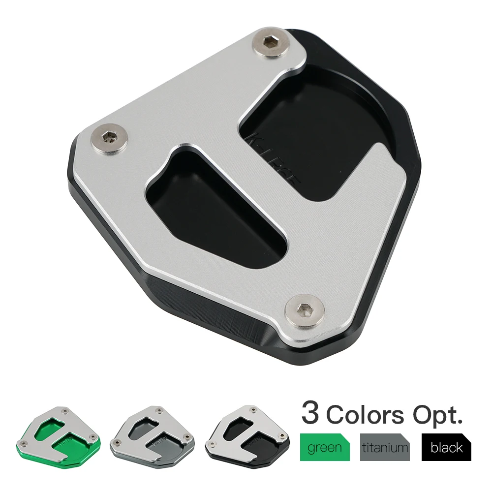 CNC мотоциклетная подножка боковая подставка для Kawasaki KLR650 KLR 650 2008- 2013 увеличивающая опорная площадка