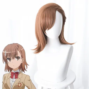 

Toaru Kagaku no Railgun S women Mikoto Misaka cosplay wig railgun To Aru Majutsu no Index Misaka Mikoto hair costumes