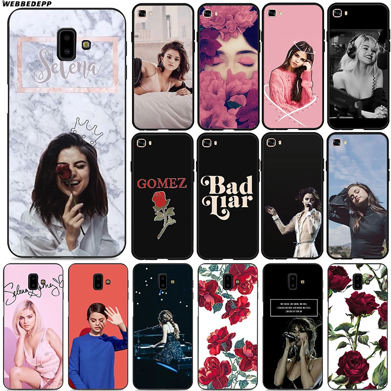 Selena Gomez Singer Soft for Samsung Galaxy J8 J6 J4 Plus Prime A2 Core J7 Duo Silicone |