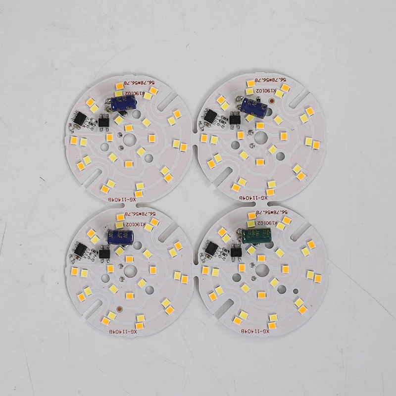

Lamp beads lamp board Double-color downlight light source board LED downlight aluminum substrate Monochrome 7W Drive-free 2835