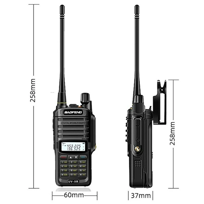 vhf uhf rádio em dois sentidos dupla